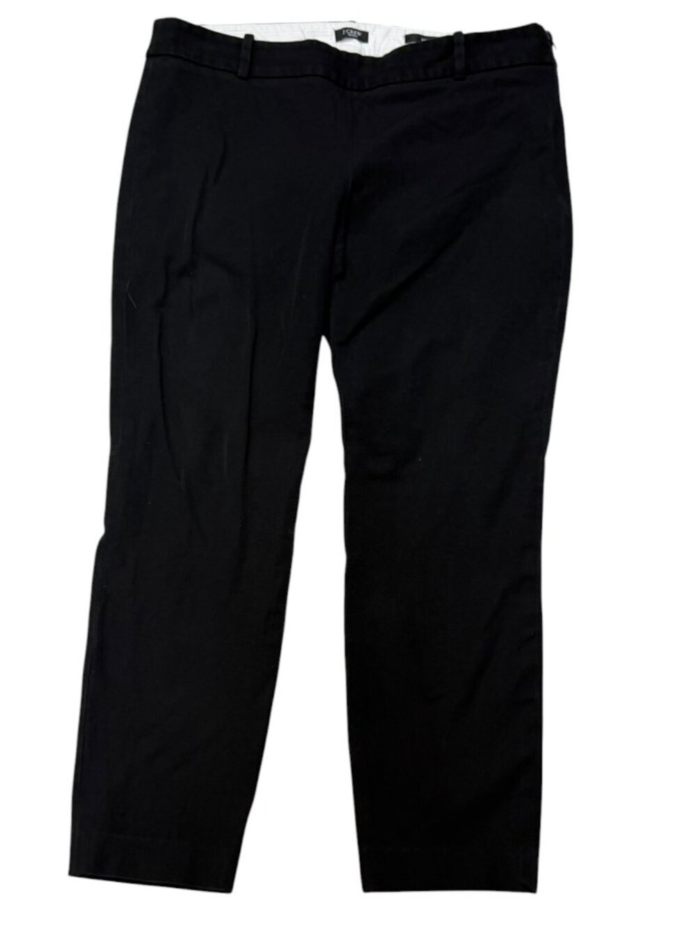 EUC J.Crew Minnie Black Stretch Ankle Pants Size 8